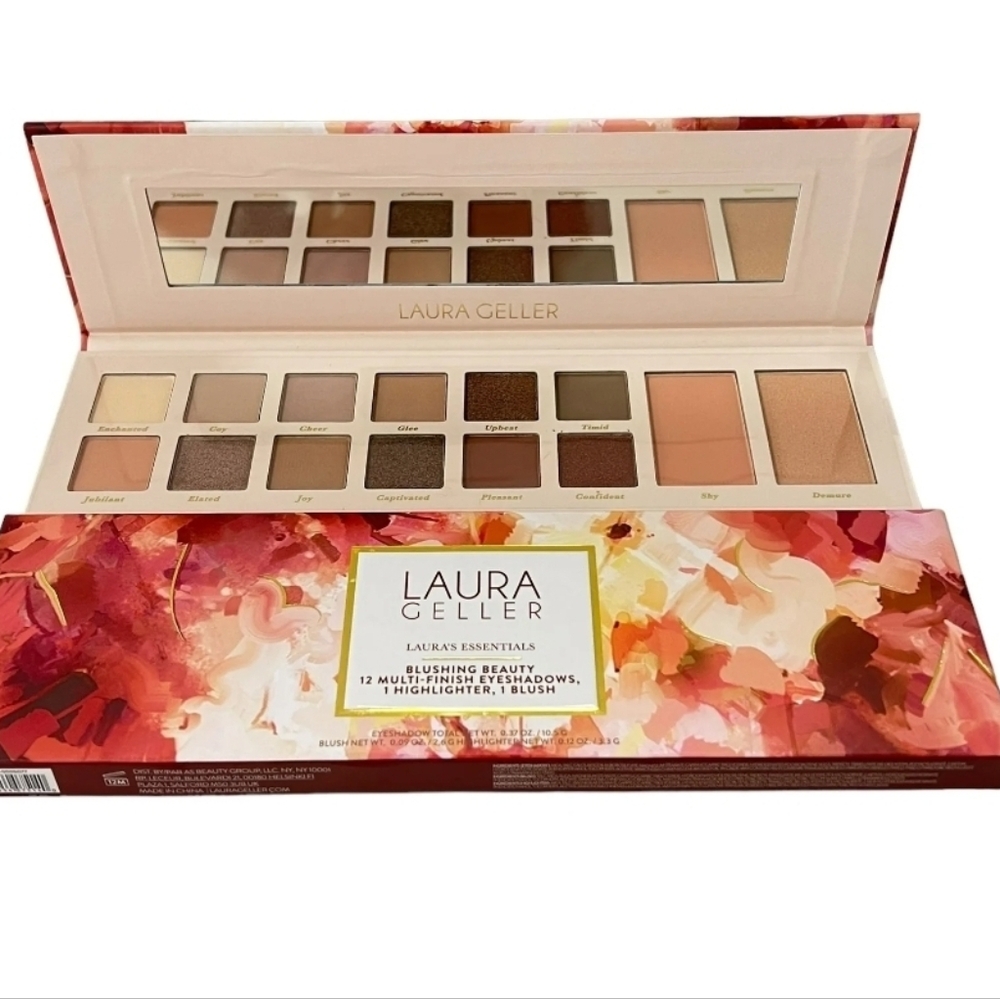 LAURA GELLER NEW Blushing Beauty, Eyeshadows, Highlighter, and Blush